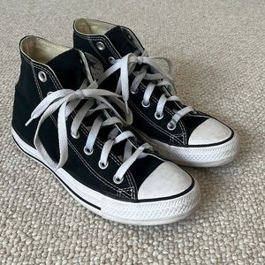 Converse Black High Tops